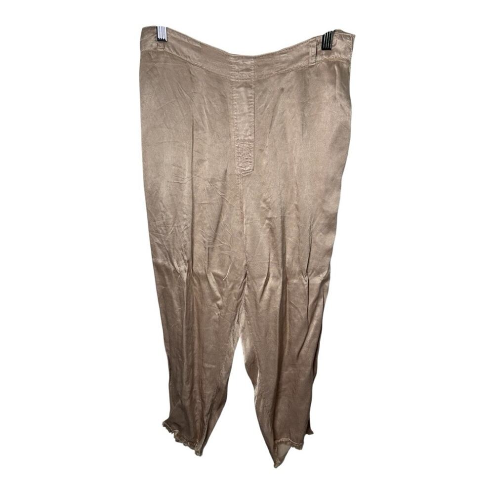 Jaga Champagne Pull On Relaxed Pants With Pockets 0